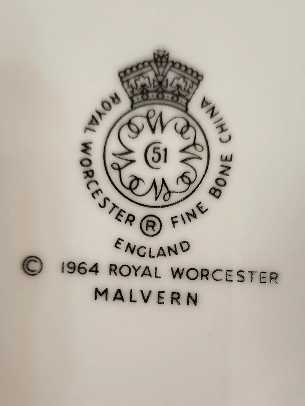 Royal Worcester classic oval